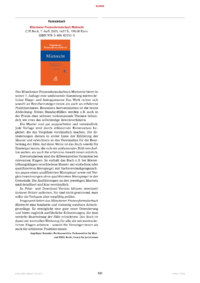 Dokument Formularbuch: M&uuml;nchener Prozessformularbuch Mietrecht