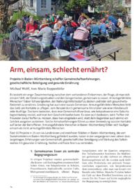 Dokument Arm, einsam, schlecht ern&auml;hrt?