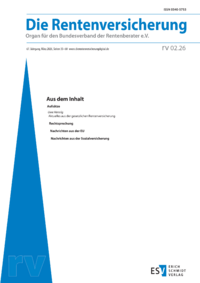 Dokument Die Rentenversicherung Ausgabe 02 2026