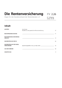 Dokument Inhalt / Impressum