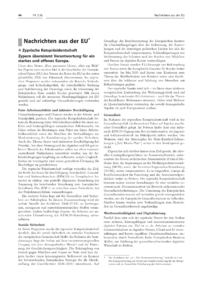 Dokument Nachrichten aus der EU