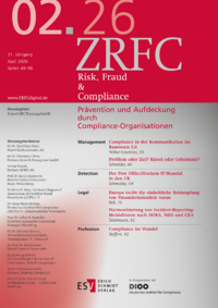 Dokument Risk, Fraud & Compliance Ausgabe 02 2026