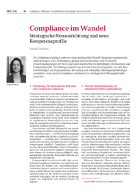Dokument Compliance im Wandel