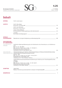 Dokument Inhaltsverzeichnis / Impressum