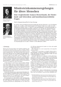 Dokument Mindesteinkommensregelungen f&uuml;r &auml;ltere Menschen