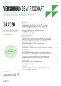 Dokument Zeitschrift Versorgungswirtschaft (VW) Ausgabe 04 2026