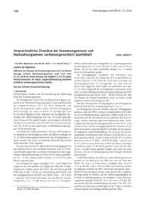 Dokument Unterschiedliche Zinss&auml;tze bei Aussetzungszinsen und Nachzahlungszinsen verfassungsrechtlich zweifelhaft