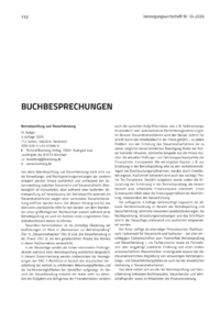 Dokument Buchbesprechungen