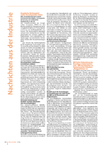 Dokument Nachrichten aus der Industrie