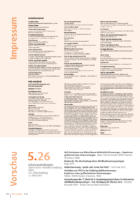 Dokument Impressum / Vorschau