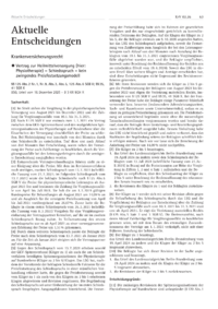 Dokument Vertrag zur Heilmittelversorgung (hier: Physiotherapie) &ndash; Schiedsspruch &ndash; kein zwingendes Preisfestsetzungsmodell