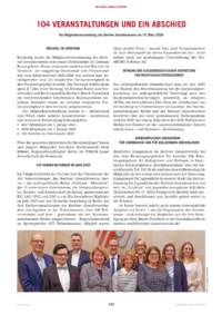 Dokument 104 Veranstaltungen und ein Abschied