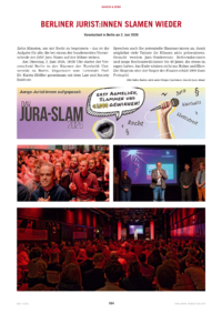 Dokument Berliner Jurist:innen slamen wieder