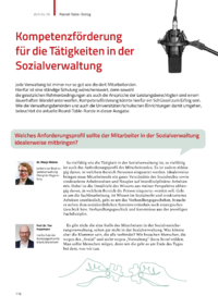 Dokument Kompetenzf&ouml;rderung f&uuml;r die T&auml;tigkeiten in der Sozialverwaltung