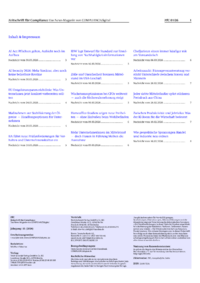 Dokument Inhalt & Impressum