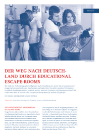 Dokument Der Weg nach Deutschland durch Educational Escape-Rooms
