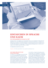 Dokument Eintauchen in Sprache und Raum