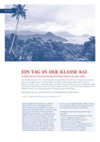 Dokument Ein Tag in der Klasse 8AI