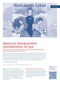 Dokument Digitale interaktive Geschichten in DaF