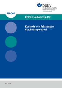 Dokument Kontrolle von Fahrzeugen durch Fahrpersonal