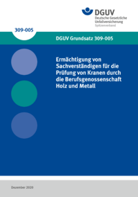Dokument Erm&auml;chtigung von Sachverst&auml;ndigen f&uuml;r die Pr&uuml;fung von Kranen durch die Berufsgenossenschaft Holz und