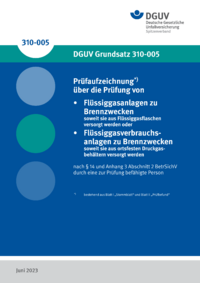 Dokument Pr&uuml;faufzeichnung &uuml;ber die Pr&uuml;fung von Fl&uuml;ssiggasanlagen oder Fl&uuml;ssiggasverbrauchsanlagen zu Brennzwe