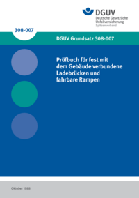 Dokument Pr&uuml;fbuch f&uuml;r fest mit dem Geb&auml;ude verbundene Ladebr&uuml;cken und fahrbare Rampen