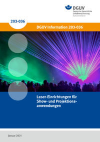 Dokument Laser-Einrichtungen f&uuml;r Show- oder Projektionsanwendungen