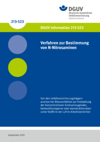 Dokument Verfahren zur Bestimmung von N-Nitrosaminen