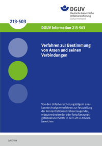 Dokument Verfahren zur Bestimmung von Arsen und Verbindungen