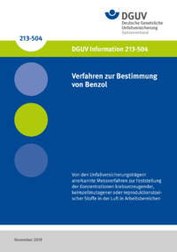 Dokument Verfahren zur Bestimmung von Benzol