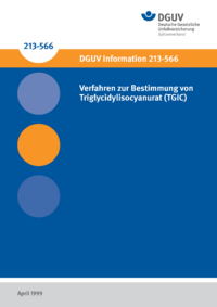 Dokument Verfahren zur Bestimmung von Triglycidylisocyanurat (TGIC)