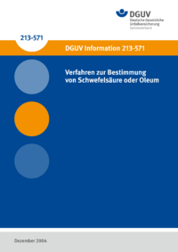 Dokument Verfahren zur Bestimmung von Schwefels&auml;ure oder Oleum