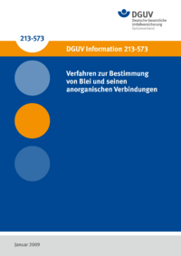 Dokument Verfahren zur Bestimmung von Blei und seinen anorganischen Verbindungen