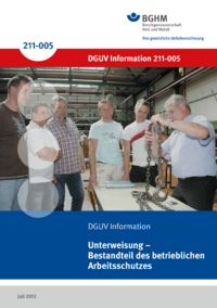 Dokument Unterweisung - Bestandteil des betrieblichen Arbeitsschutzes