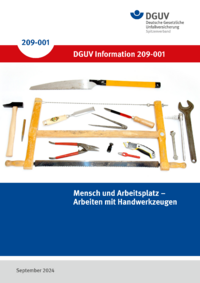 Dokument Sicherheit beim Arbeiten mit Handwerkzeugen