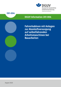 Dokument Fahrerkabinen mit Anlagen zur Atemluftversorgung auf Erdbaumaschinen und Spezialmaschinen bei Bauarb
