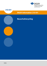 Dokument Bauschuttrecycling - Sicherheit und Gesundheitsschutz