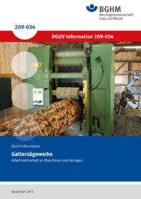 Dokument Gatters&auml;gewerke - Arbeitssicherheit an Maschinen und Anlagen