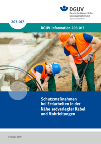 Dokument Schutzma&szlig;nahmen bei Erdarbeiten in der N&auml;he erdverlegter Kabel und Rohrleitungen