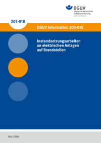 Dokument Instandsetzungsarbeiten an elektrischen Anlagen auf Brandstellen