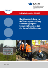 Dokument Handlungsanleitung zur Gef&auml;hrdungsbeurteilung und Festlegung von Schutzma&szlig;nahmen bei der Kampfmittel