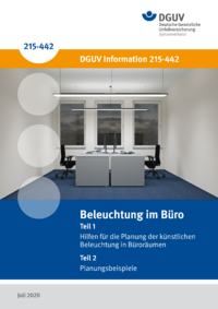 Dokument Beleuchtung im B&uuml;ro - Hilfen f&uuml;r die Planung der k&uuml;nstlichen Beleuchtung in B&uuml;ror&auml;umen