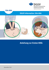 Dokument Anleitung zur Ersten Hilfe