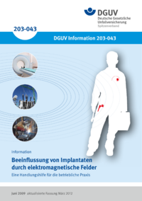 Dokument Beeinflussung von Implantaten durch elektromagnetische Felder