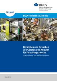 Dokument Herstellen und Betreiben von Ger&auml;ten und Anlagen f&uuml;r Forschungszwecke