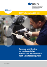 Dokument Auswahl und Betrieb ortsver&auml;nderlicher elektrischer Betriebsmittel nach Einsatzbedingungen