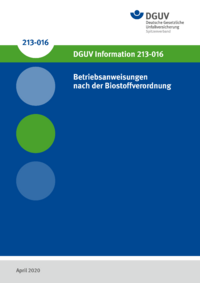 Dokument Betriebsanweisungen nach der Biostoffverordnung