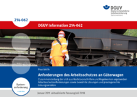 Dokument Anforderungen des Arbeitsschutzes an G&uuml;terwagen