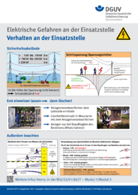 Dokument Verhalten an der Einsatzstelle (Plakat)